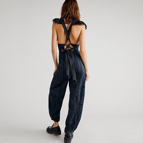 Free People Mikayla Jumpsuit NWOT - Picture 2 of 11